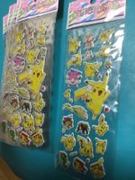 19 lots de 24 autocollants Pokémon