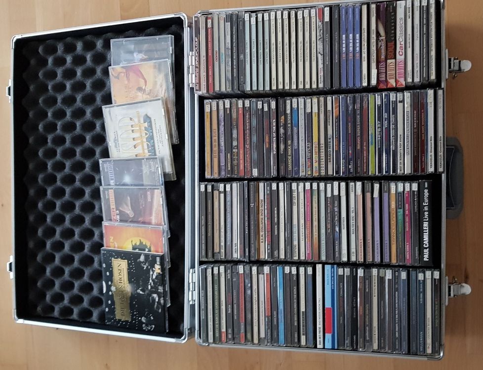 CD-Sammlung inkl. Alukoffer | Kaufen auf Ricardo