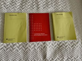 Constitution fédérale - code pénal - code civil Suisse