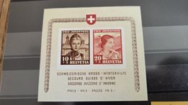 1941 Pro Juventute Block Postfrisch