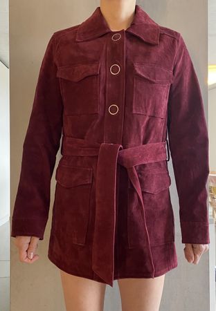 Wunderschöne Wildlederjacke Gr. S
