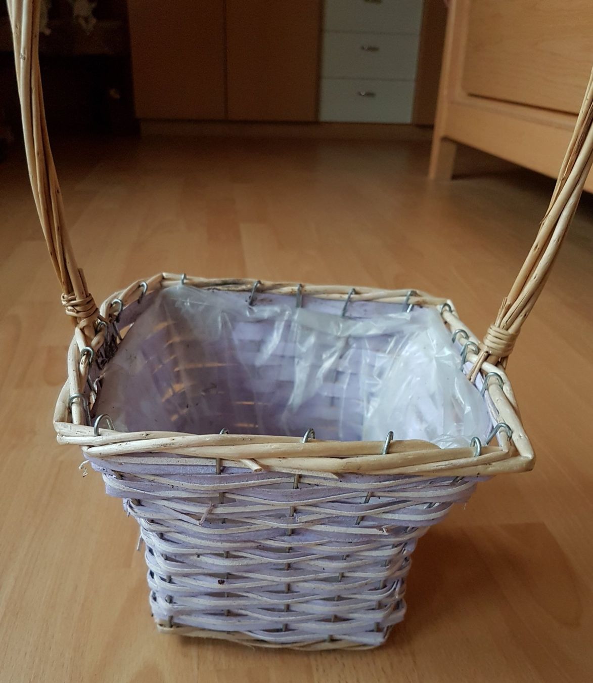 Vasi per fiori: 4 x BLUMENKÖRBE, BEPFLANZEN, GESTECKE – Usato da Sax venduto da prinzenrollen 3