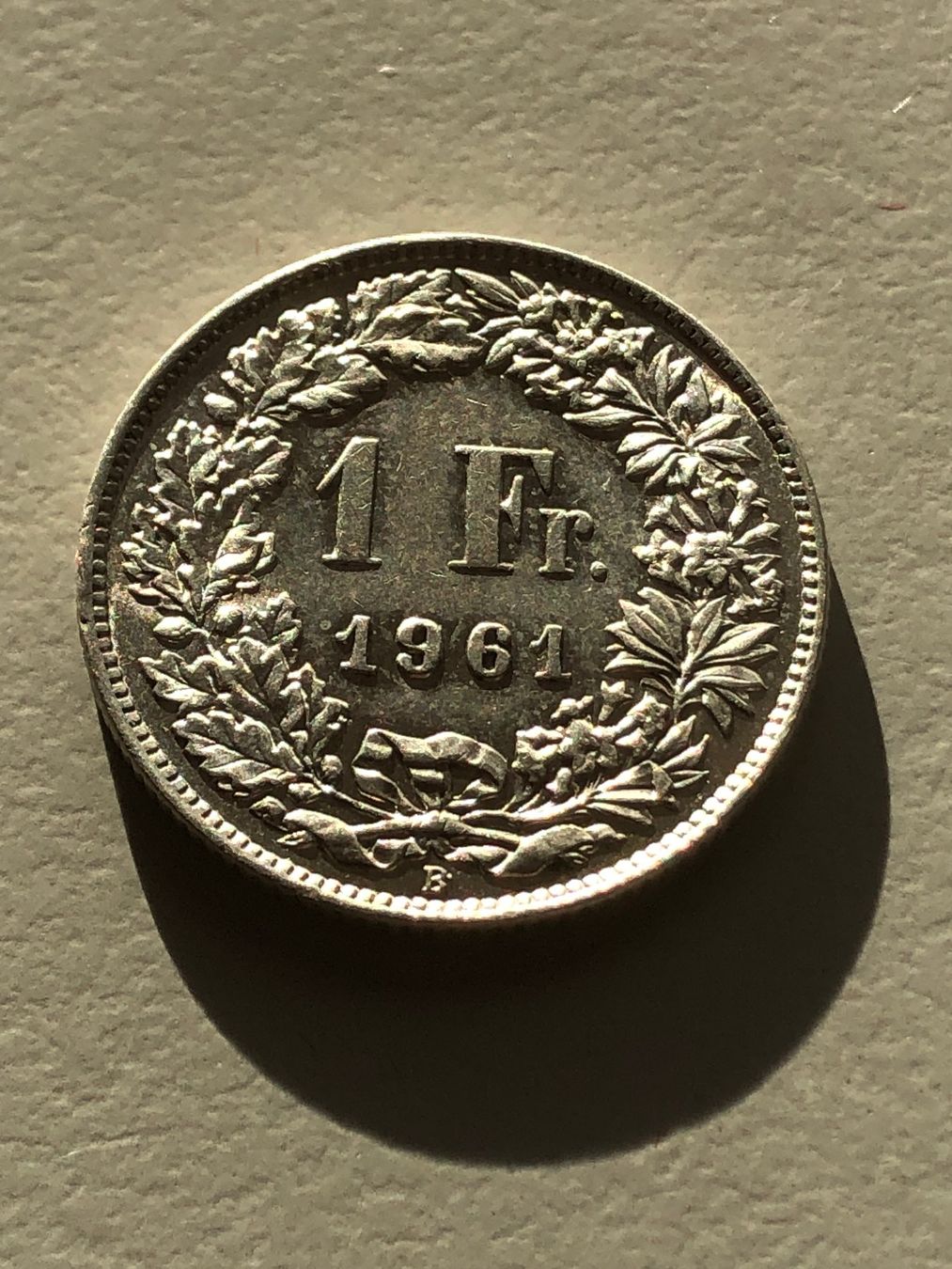 Toutes les monnaies: 1 Fr. 1961 – D'occasion à Schötz par Odpa