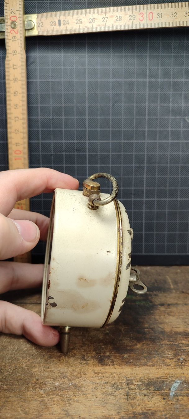 Junghans Sveglie: Wunderschöner alter Wecker Nr. 170 Junghans mit Patina – Usato da Gelterkinden venduto da MYSTOREFORYOU4460 5