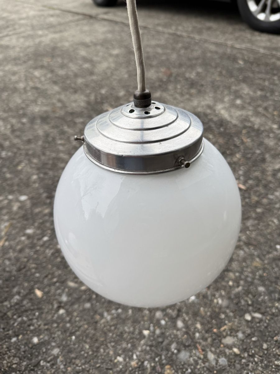 Lampadari & plafoniere: 2x Art Déco Deckenleuchten, höhenverstellbar – Usato da Bern venduto da tetraodonnie 3