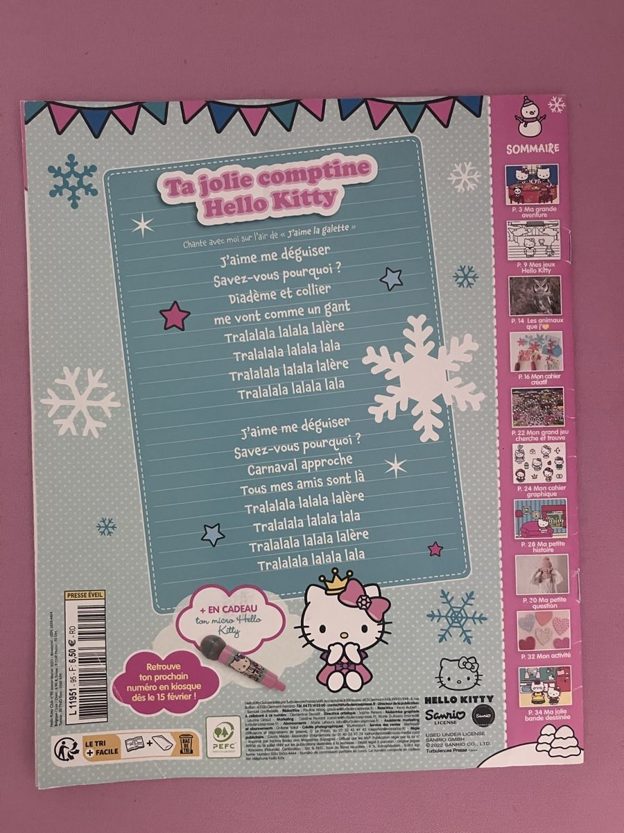 Riviste & Magazine: Magazine Hello Kitty en français – Usato da Le Grand-Saconnex venduto da Koko.hime_ 4