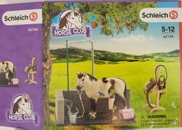Schleich Horse Club Pferde-Waschplatz mit Zubehör