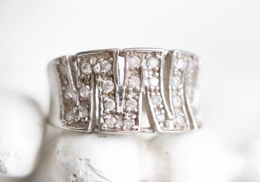 Bagues: Art Deco sterling Silber Ring - Vintage – D'occasion à Ohmstal par Mir_vj5v 1