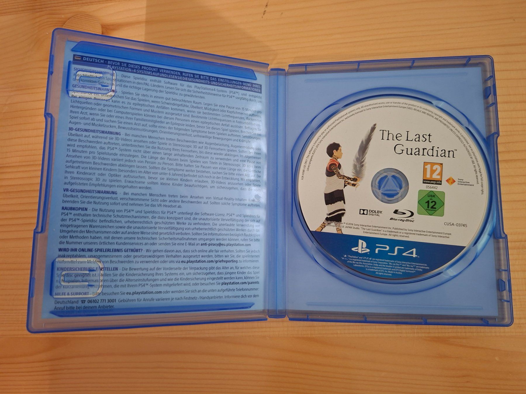 Giochi: Last Guardian PS4 – Usato da St. Gallen venduto da brat01 1