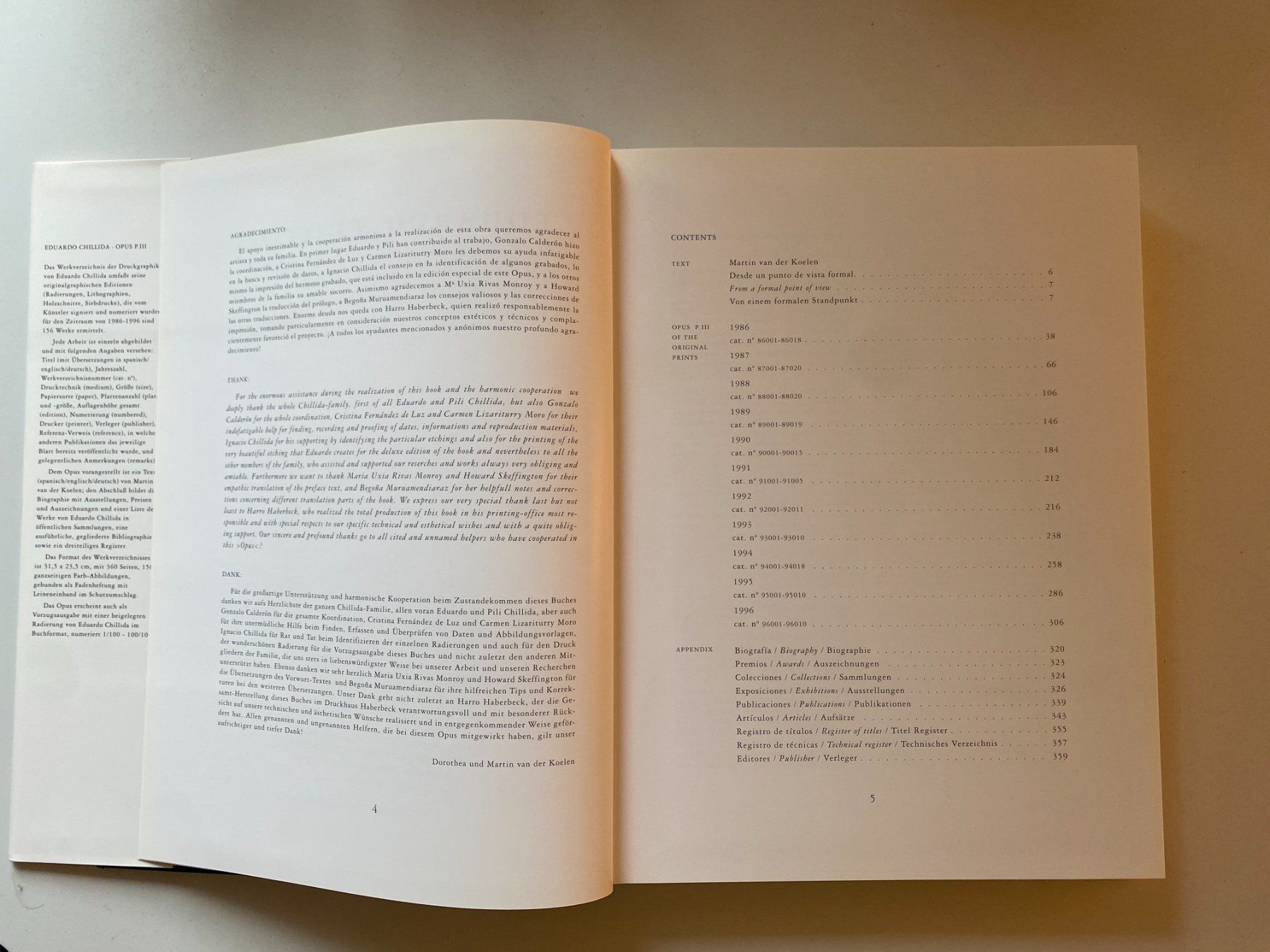Bücher: Buch Eduardo Chillida, Opus P.III – Gebraucht aus Gümligen von Vicky2 2