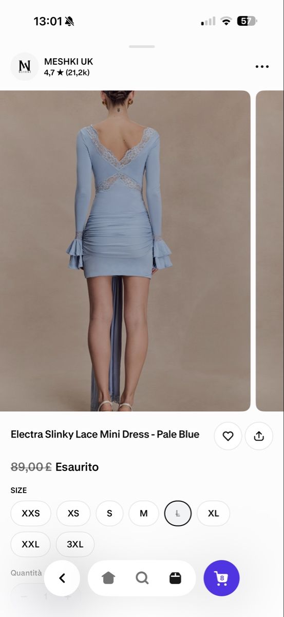 Vestiti: meshki kleid damen – Nuovo e nell'imballaggio originale da dietikon venduto da nrizzo26 2