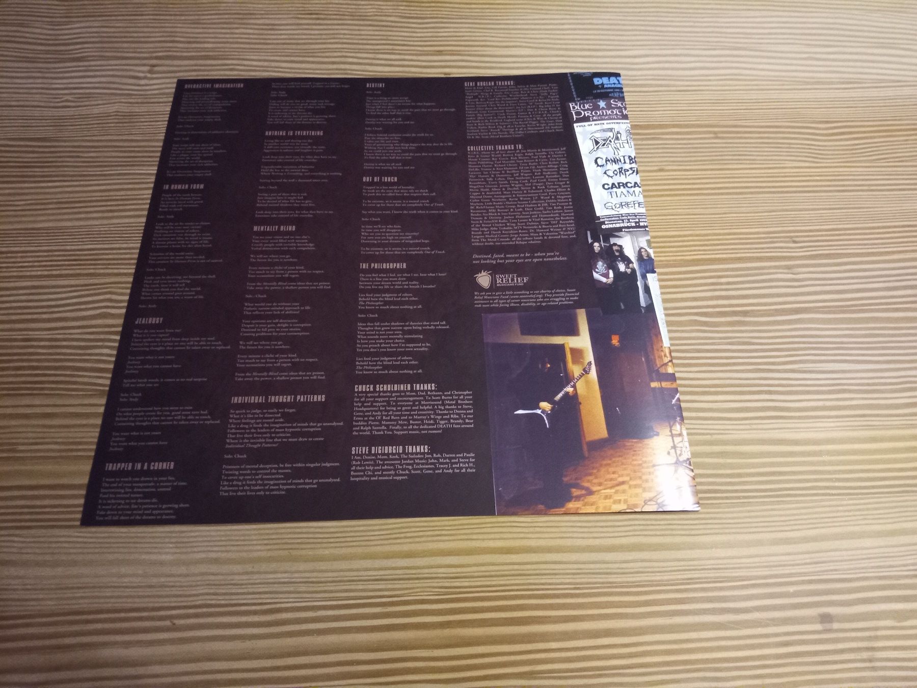 Dischi in vinile: Death-Individual Thought Patterns 12'' Butterfly Vinyl LP – Nuovo (secondo la descrizione) da Brienz BE venduto da INTERNALFIRE 3