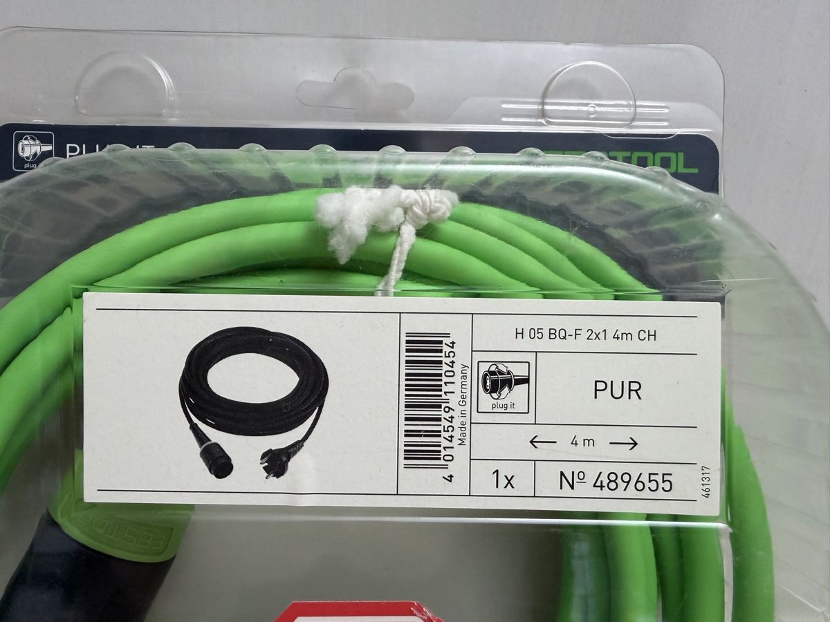 Festool Kabel: Câble Festool Plug It 4m neuf dans emballage original – Neu und originalverpackt aus Brügg BE von Goob 2