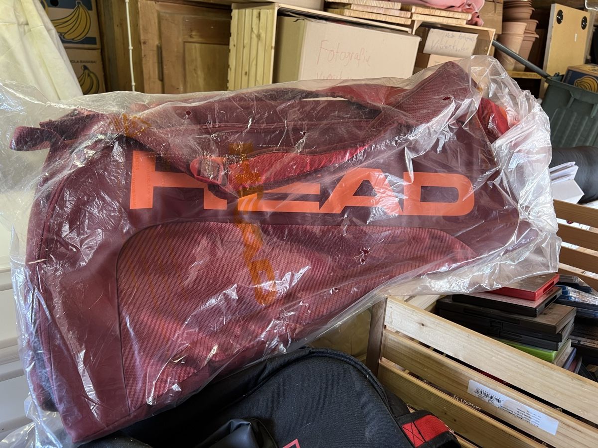 Head Borse: Head Tennisschlägertasche Rot  – Usato da Huttwil venduto da luk_9tdh 2