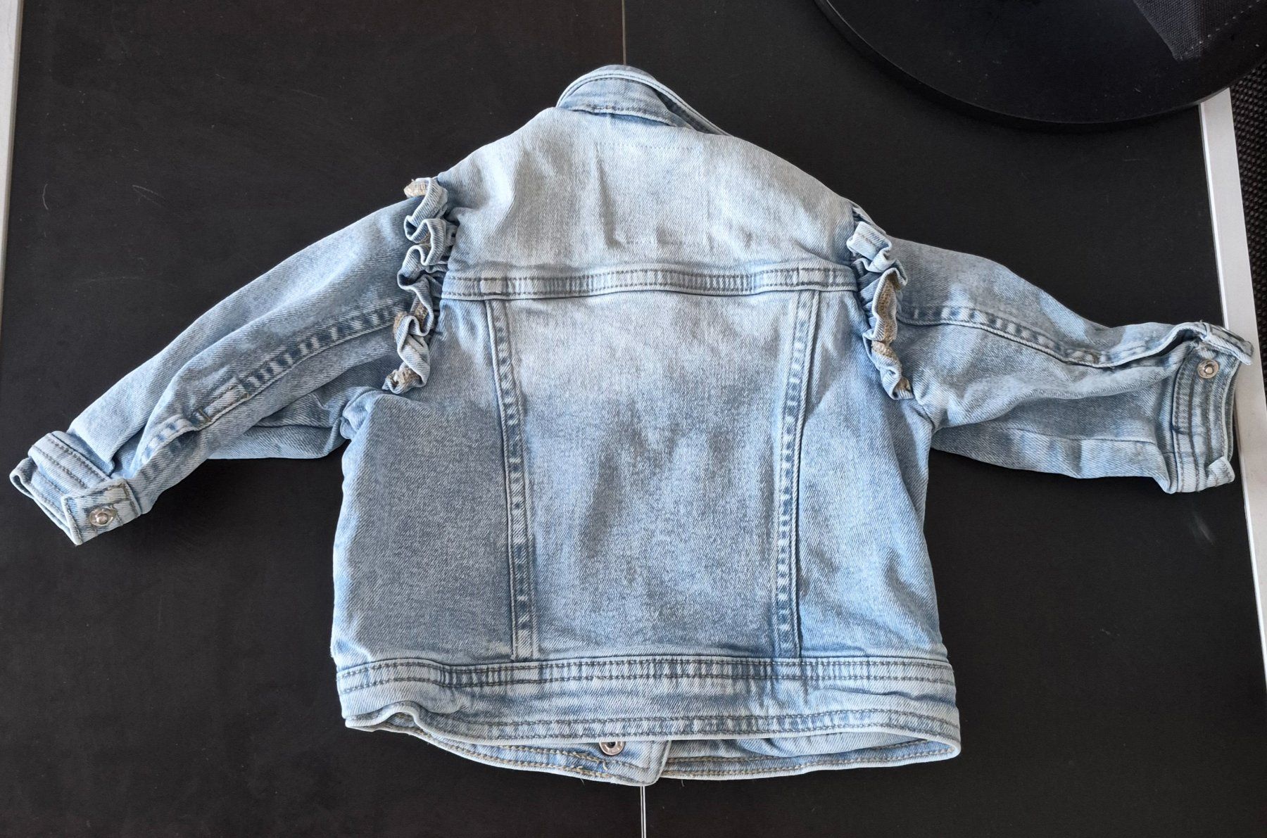 Next Jacken & Mäntel: Jeansjacke, Grösse 74, Mädchen – Neu (gemäss Beschreibung) aus Suhr von sla_p652 1