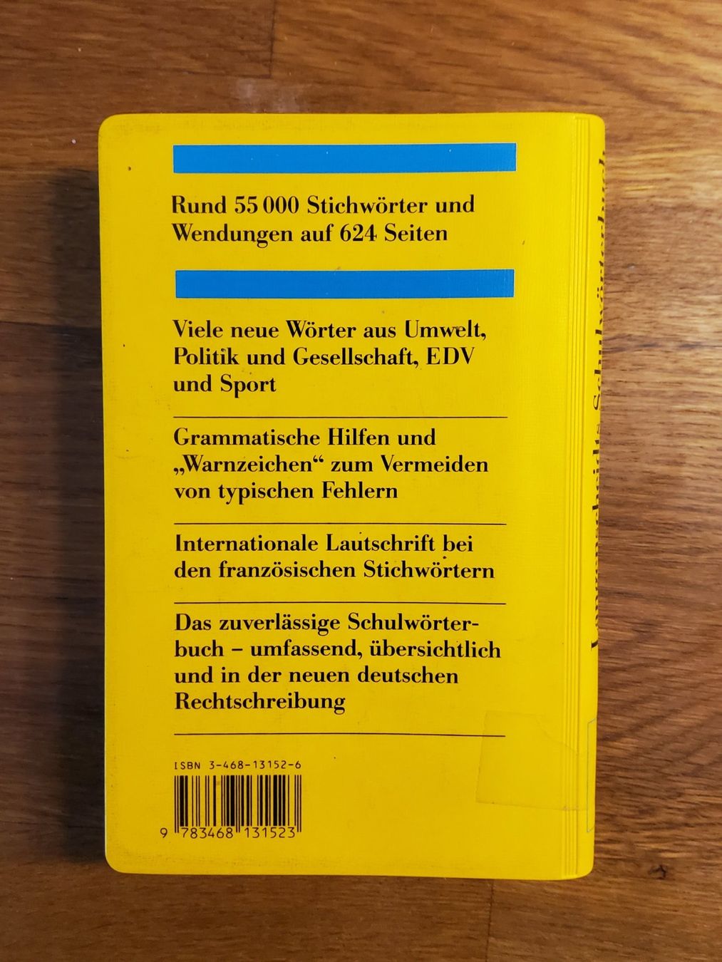 Libri: Langenscheits Schulwörterbuch "Französisch" – Usato da Bauma venduto da Sun1973 4