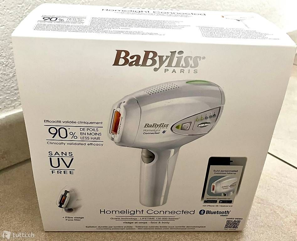 BaByliss Epilatori: BaByliss IPL-Haarentferner – Nuovo e nell'imballaggio originale da Pfyn venduto da amor-birotarum