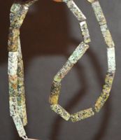 Stein Perlen Strang L-4937 – Afrikanischer Türkis 4x13mm Qua