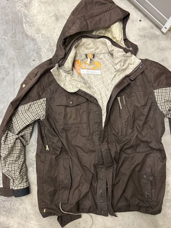 Snowboardjacke Special Blend braun Grösse L