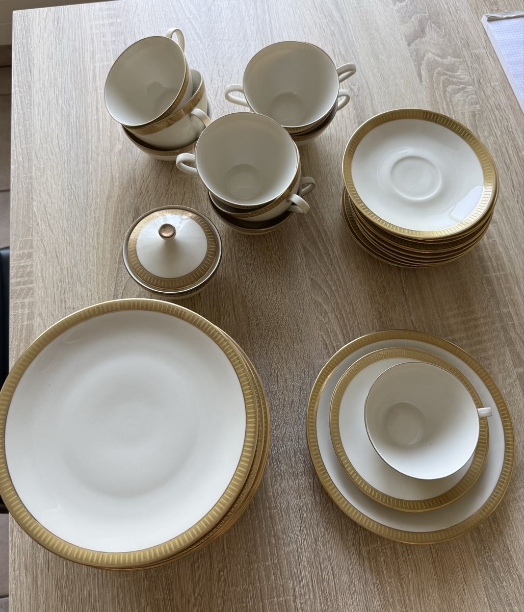 Winterling Set di piatti: Winterling Geschirr mit Goldrand – Usato da Hofstetten SO venduto da anja4114 2