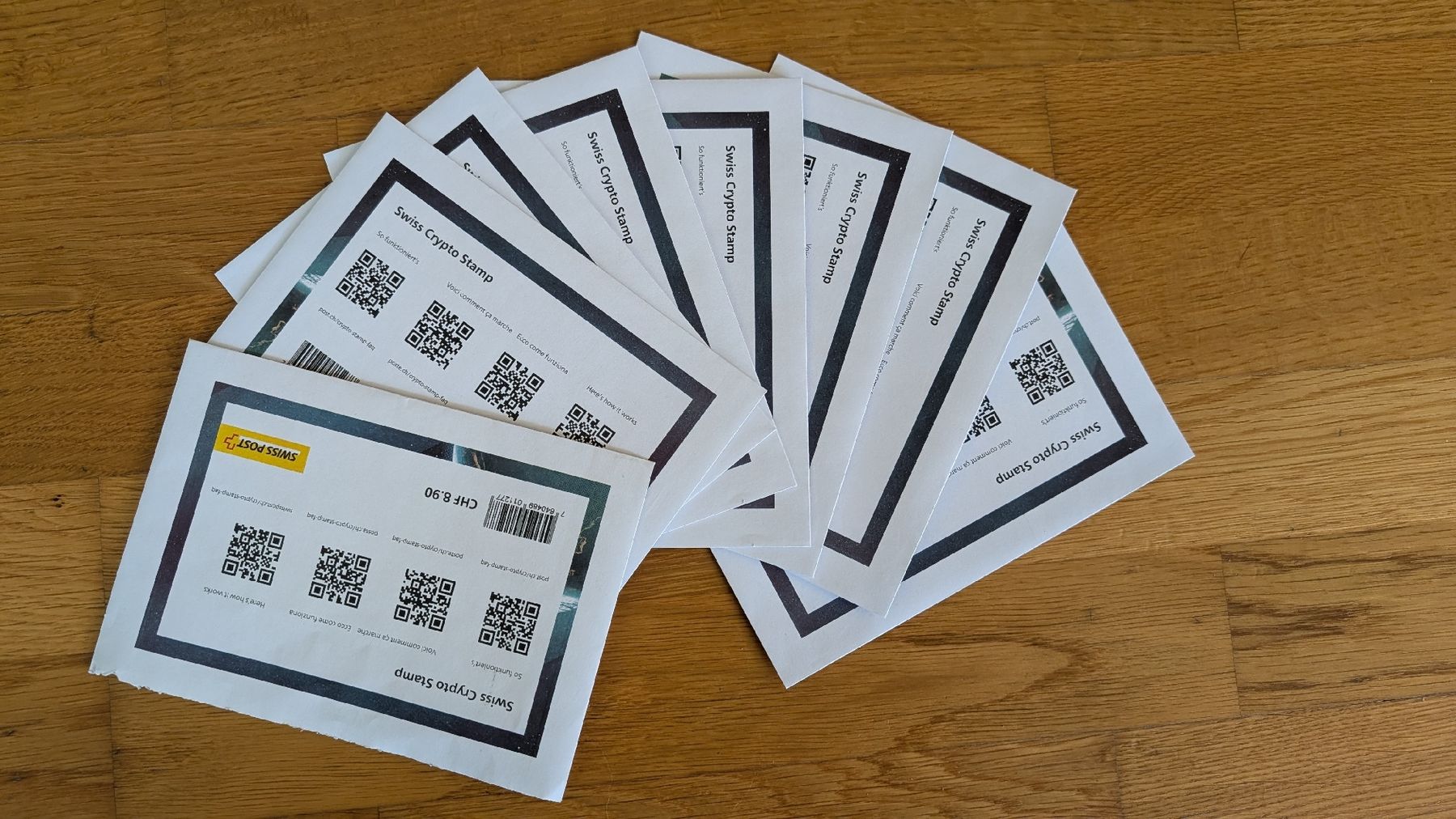 Tutti i francobolli: Post Stamp NFT 8x – Nuovo (secondo la descrizione) da Burgdorf venduto da Henrikspringbrunn