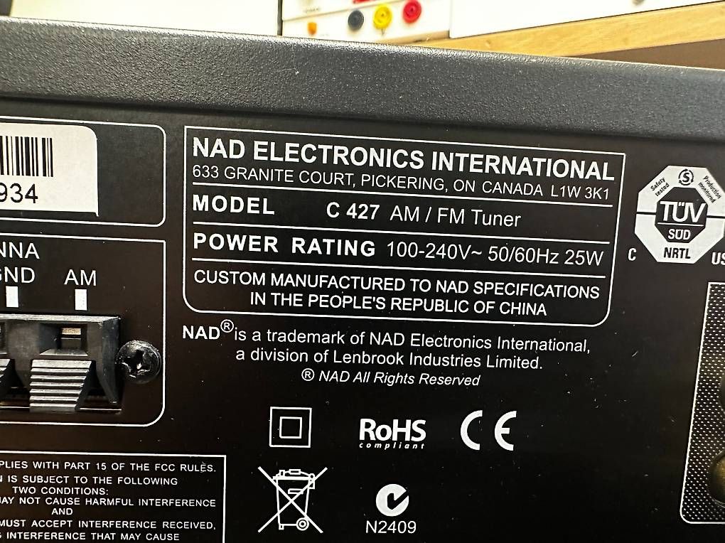 Radio: NAD C 427 AM / FM Tuner – Usato da Horw venduto da Bucher_AG_Horw 1