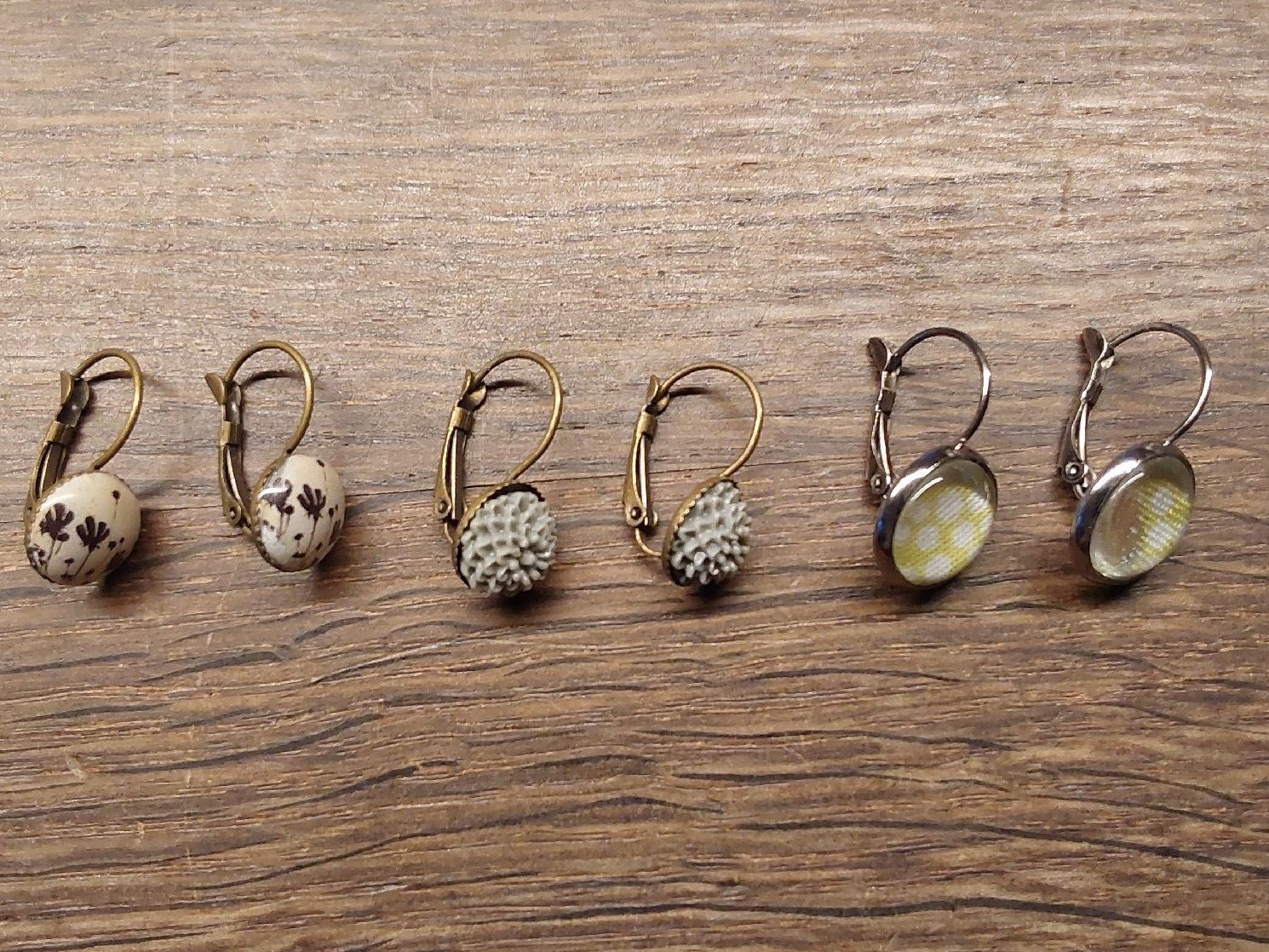 Orecchini pendenti & Orecchini a lobo: 3 Paar Ohrschmuck – Usato da Köniz venduto da scopello12 1