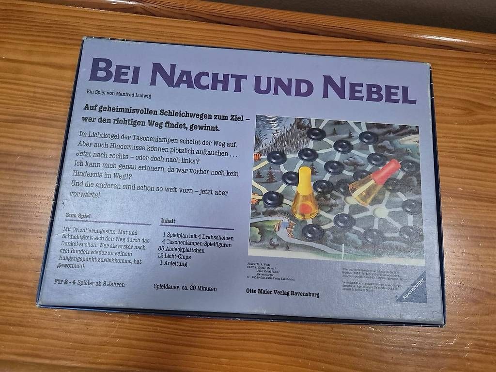Spiele: Bei Nacht und Nebel. – Gebraucht aus Auenstein von mth_rp5y 1