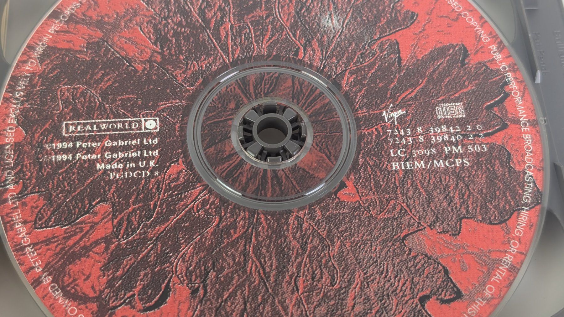 CD: Peter Gabriel - Secret World Live (2CD) - Top – Usato da Zürich venduto da 1.Simon 5