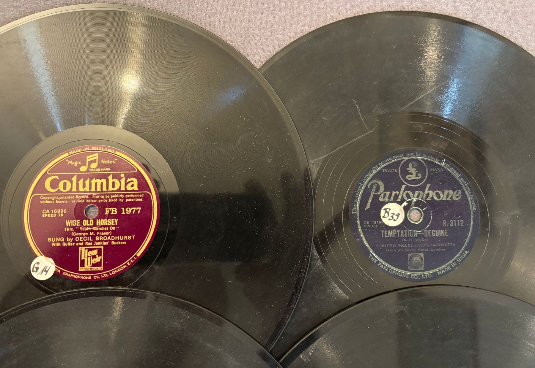 Vinyles: 8 Schellacks - Angebot 1 – D'occasion à Stans par canberra04 4