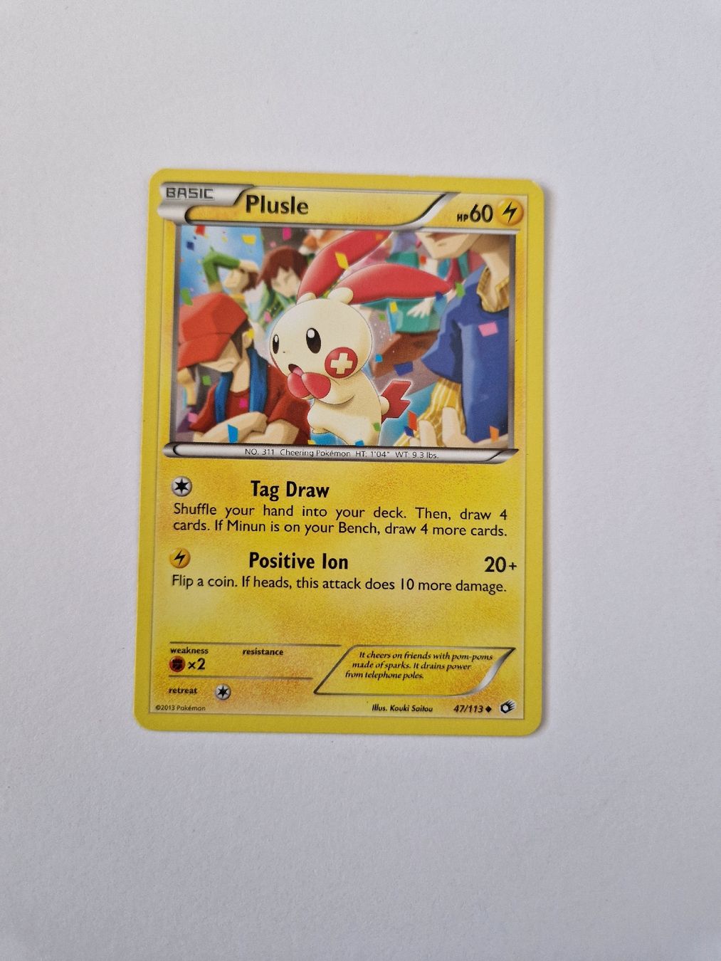 Pokémon Sammelbilder & Trading cards: Plusle - Legendary Treasures - EN  – Gebraucht aus Romont FR von raj_sjv9