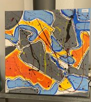 ✨Cannobio ✨Schönes ✨Acrylbild einer Künstlerin