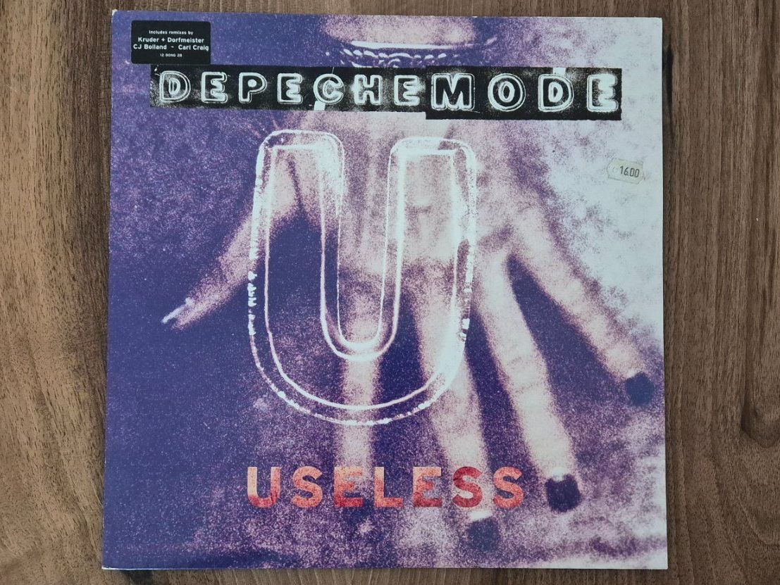 Vinyles: Depeche Mode Useless – D'occasion à Emmenbrücke par eneredi