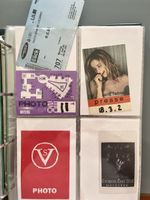 Pass photo et billet du concert de REM 2003 a Lugano