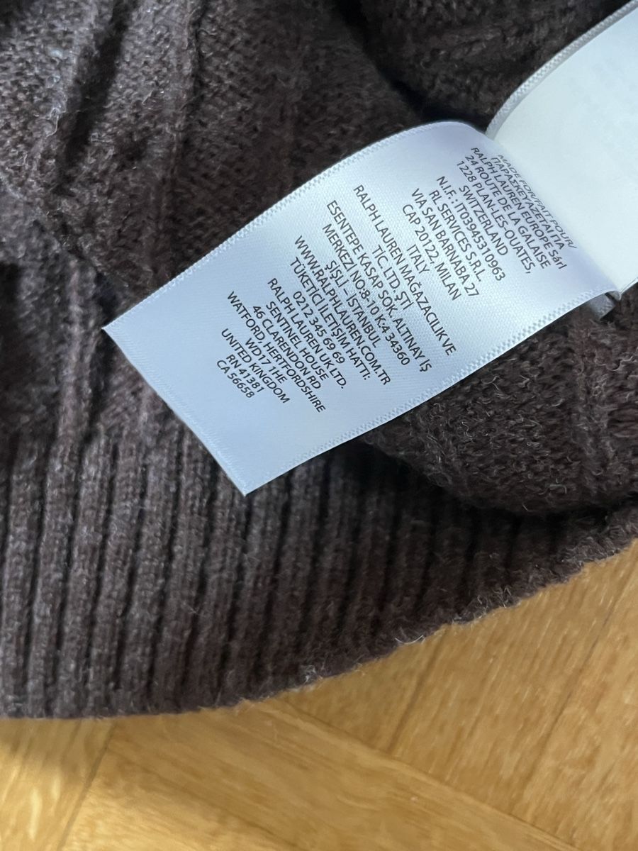 Polo Ralph Lauren Pulls & Sweat-shirts: Ralph Lauren 1/4 zip knit tg. S – Neuf avec emballage d'origine à Pully par football_shirts 2