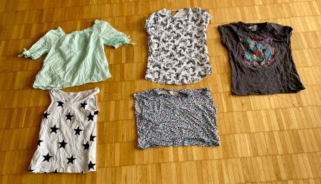 Mädchen Sommer packet 146 / 152. 13 teilig zum austragen