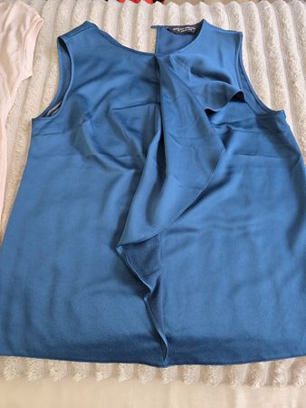 Damen Top Dorothy Perkins blau ärmellos guter Zustand