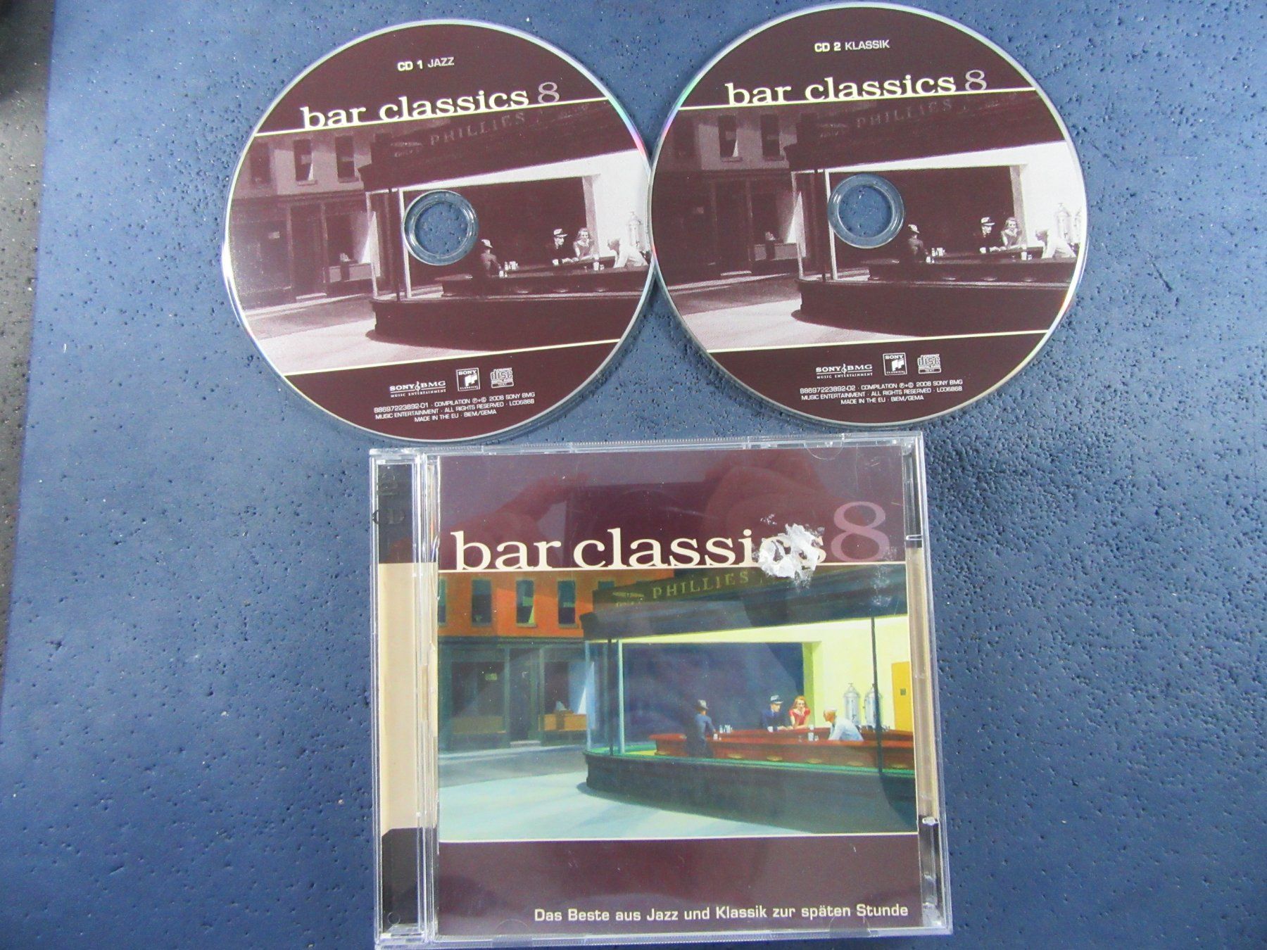 CD: BAR CLASSICS 8 2CD's JAZZ UND CLASSICS ZUR SPÄTEN STUNDE – Usato da Ettingen venduto da Hausi4711 1