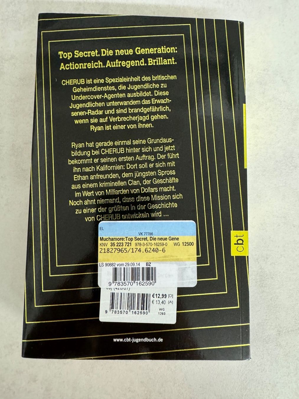 Bücher: Robert Muchamore - Top Secret - Die neue Generation 1 – Gebraucht aus Geroldswil von Jeremy11 1