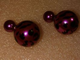 ohrringe modeschmuck ,,lela und schwarz farben