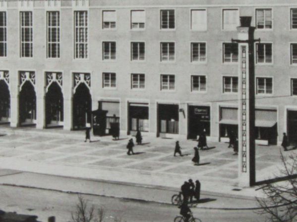 Cartoline postali: BASEL 1930 SCHW.MUSTERMESSE MUBA AK-BS – Usato da Ettingen venduto da Hausi4711 1