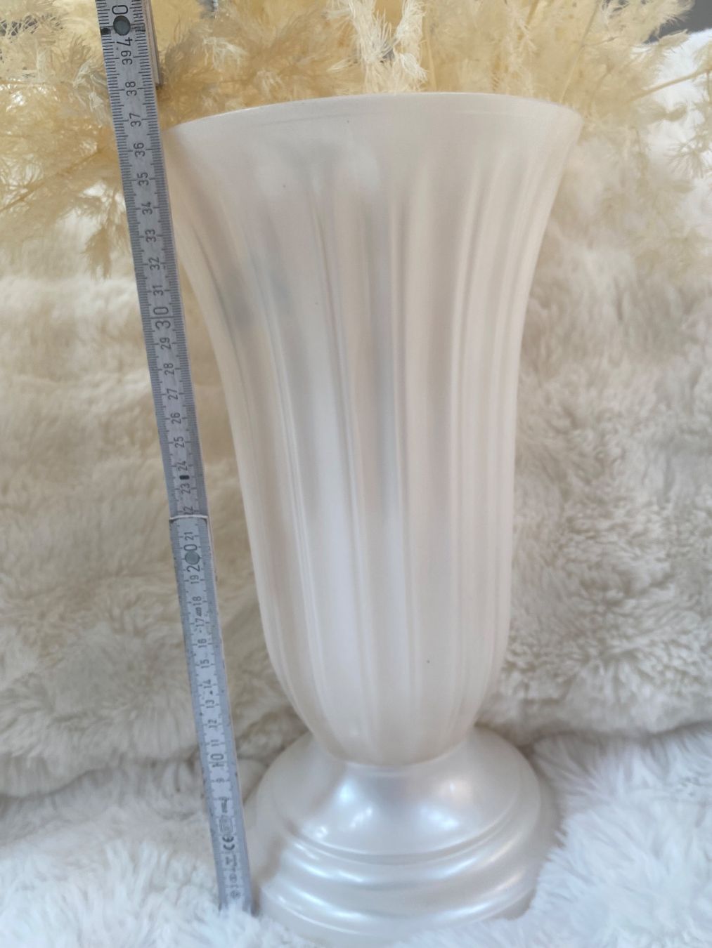 Tutte le decorazioni: 2x Vasen Perlmutt Getrockneter Federspargel Shabby Chic – Nuovo (secondo la descrizione) da Bützberg venduto da moeide 4