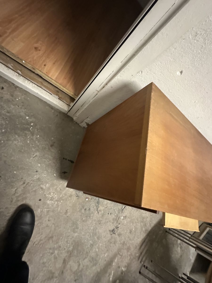Kommoden: Mid-Century Rollfront-Sideboard / Archivschrank (Teak/Eiche) – Gebraucht aus Zürich von mywave 8