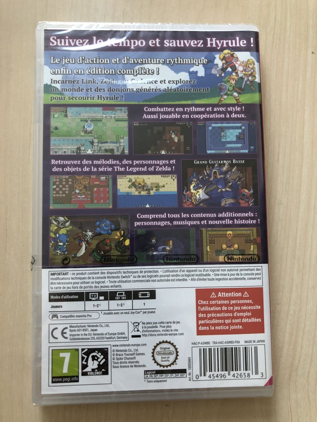 Spiele: Cadence of Hyrule Switch – Neu und originalverpackt aus Thalwil von  1