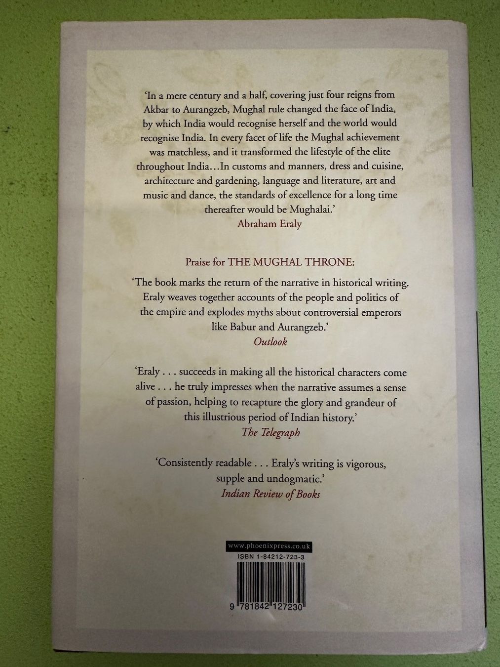Libri: Abraham Eraly: The Mughal Throne. – Usato da Zürich venduto da allp 9