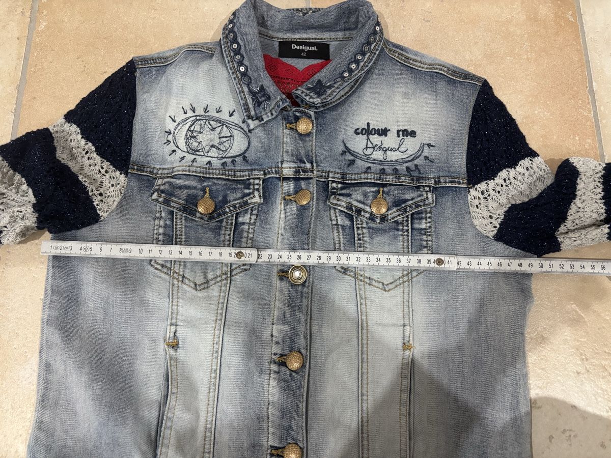 Desigual Giacche: Desigual: giacca jeans – Nuovo (secondo la descrizione) da Losone venduto da Tilly-nb7t 3