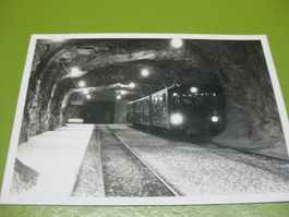 Jungfraujoch mit Zug
