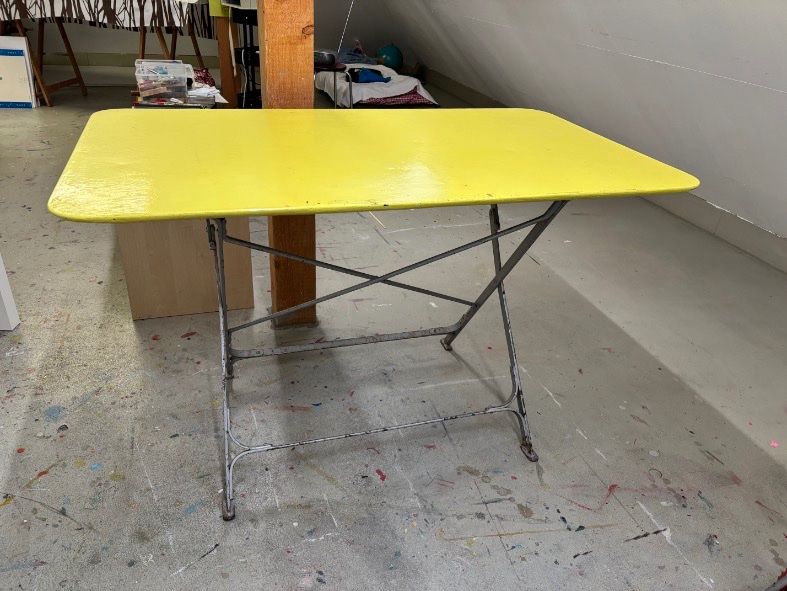Tables: Gartentisch, stabil, Metall, klappbar – D'occasion à Zürich par Christina007 1