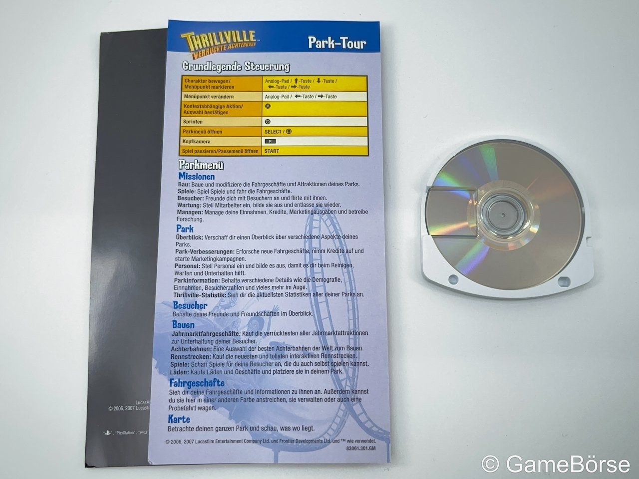 Sony Giochi: PSP Thrillville Verrückte Achterbahn – Usato da Stettfurt venduto da GameBoerse 3
