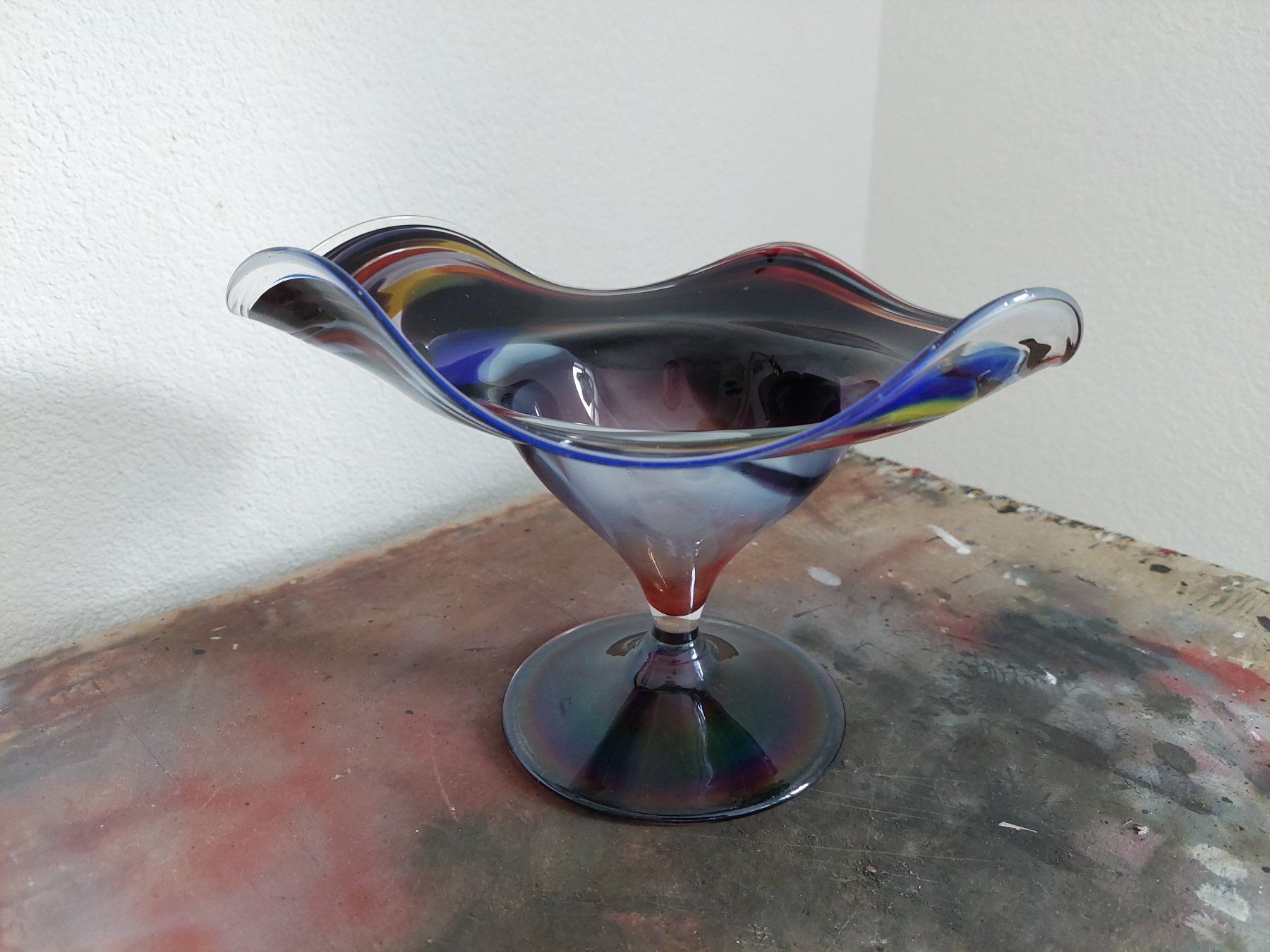Vasen & Gefässe: Künstlervase/Fussschale, Peter Kaspar, 1990 – Gebraucht aus Subingen von K7passt_immer 1